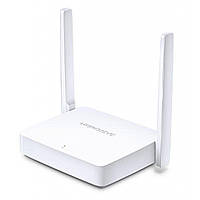 Маршрутизатор Mercusys MW301R 300Mbps + 2Lan, 2 антені