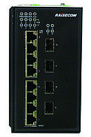 Промисловий Комутатор 4x1000MSFP+8x10/100/1000 RJ4 5 PoE Gazelle S1512i-4GF-8GE-PWR-DC(1465491884756)