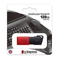 Флеш Пам'ять 128GB USB 3.2 Gen 1 DataTraveler Exod ia M (Black + Red) DataTraveler Exodia M