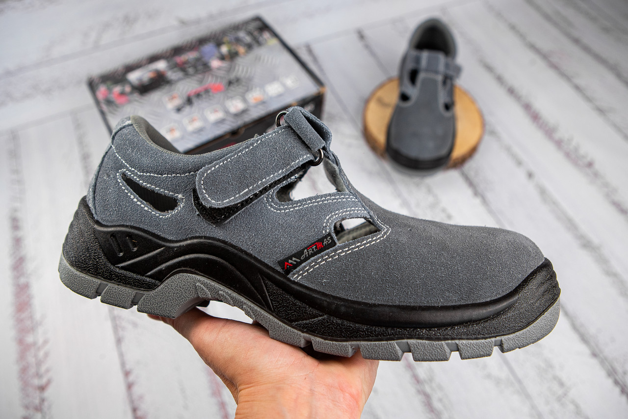 Захисне спецвзуття робочі сандалі з металевим носком ArtMaster