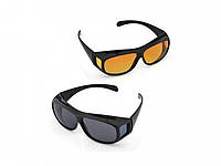 Лучшие защитные антибликовые очки для водителей HD Vision Day & Night Антифары для ночного вождения FLH