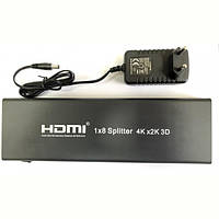 Розгалужувач (сплітер) Atcom (7688) HDMI 8 портів, підтримка UHD 4K