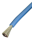 Провід силіконовий 1жила 20AWG (0,52мм.кв.), синій