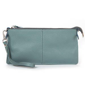 PODIUM Сумка Жіноча Клатч шкіра ALEX RAI 8801-3 blue