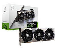 Відеокарта GF RTX 4080 Super 16 GB GDDR6X Suprim X MSI (GeForce RTX 4080 SUPER 16G SUPRIM X)