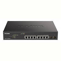 Комутатор D-Link DGS-1100-10MPPV2/A3A 8xGE PoE, 2xSFP, L2