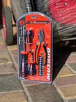 Набір викруток 14 в 1 Screwdriver + vise and other sets 447 AND YU227