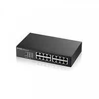 Комутатор ZYXEL GS1100-16 (GS1100-16-EU0103F) (16xGE, rackmount)