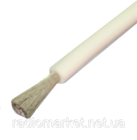 Провід силіконовий 1жила 22AWG (0,32мм.кв.), білий