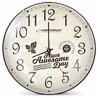 Настінний Годинник Wall Clock San Lausanne, Художн ій Дизайн, Діаметр 30 См EHC018L CLOCK