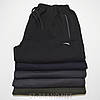 58,60,62,64,66. Зручні та практичні чоловічі спортивні штани великих розмірів (Батал) - чорні, фото 6