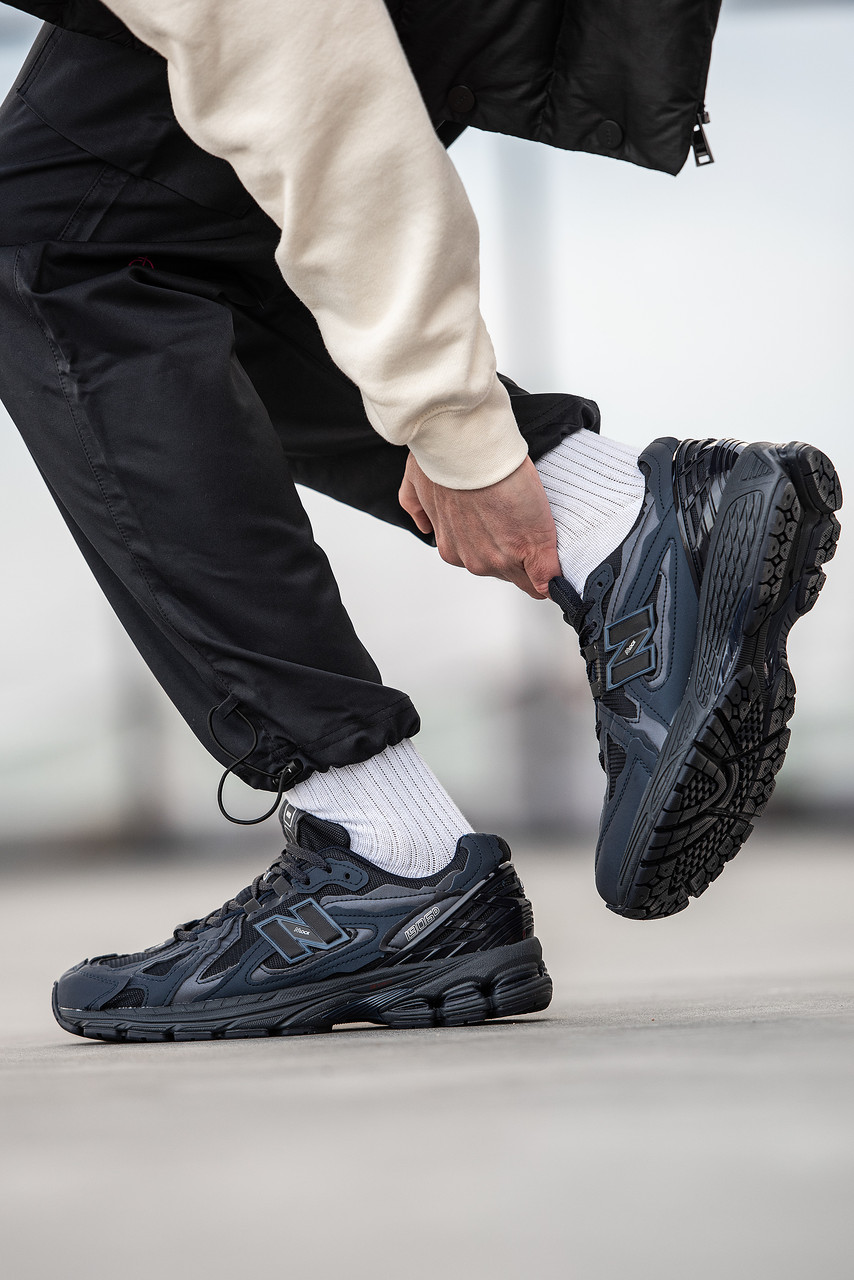 Кросівки чоловічі сині New Balance 1906D Black Blue Reflective (14754)