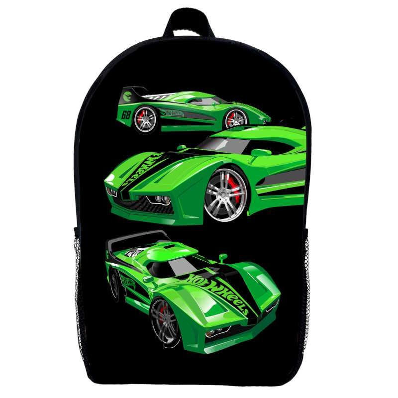 Рюкзак Хотвілс дитячий (Gear bag Hot wheels mini 04) чорний, 29 х 21 х 9 см, фото 1