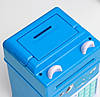 Дитяча скарбничка-сейф для монет і купюр, пластик, живлення від батарейок, фото 3
