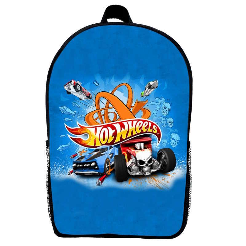 Рюкзак Хотвілс дитячий (Gear bag Hot wheels mini 08) чорний, 29 х 21 х 9 см, фото 1