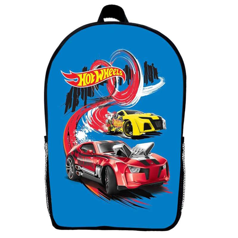 Рюкзак Хотвілс дитячий (Gear bag Hot wheels mini 012) чорний, 29 х 21 х 9 см, фото 1