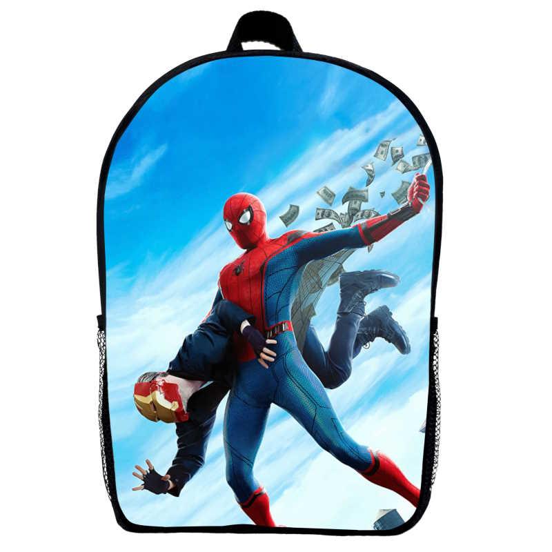Рюкзак Людина Павук дитячий (Gear bag Spidermen mini 022) чорний, 29 х 21 х 9 см, фото 1