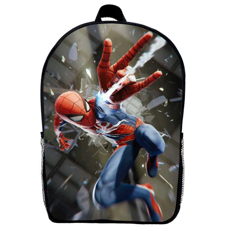 Рюкзак Людина Павук дитячий (Gear bag Spidermen mini 025) чорний, 29 х 21 х 9 см, фото 1