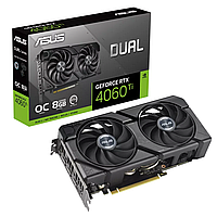 Відеокарта NVIDIA RTX 4060 TI /DUAL/OC/EVO/8GB/GDDR6 DUAL-RTX4060TI-O8G-EVO(1011180852756)