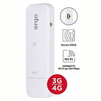 3G/4G USB Модем Ergo W023-CRC9 White (4G/LTE cat4., SIM, з роз'ємом CRC9 для зовнішньої антени)