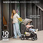 Прогулянкова коляска книжка дитяча KiderKraft TRIG 3 Grey / Легкі прогулянкові коляски для дітей, фото 8