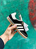 Жіночі кросівки Adidas Samba Wales Bonner Black Адідас Самба чорні шкіра текстиль демісезон, фото 8