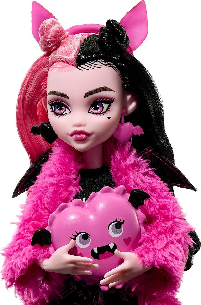 Кукла Монстер Хай Дракулаура Monster High Draculaura Creepover Party Doll Пижамная вечеринка HKY66 Mattel - фото 5 - id-p2199440167