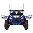 Дитячий двомісний Багі UTV CAN AM Police (синій колір) 24V, фото 6