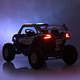 Дитячий двомісний Багі UTV CAN AM Police (синій колір) 24V, фото 7