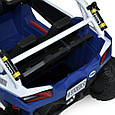 Дитячий двомісний Багі UTV CAN AM Police (синій колір) 24V, фото 10
