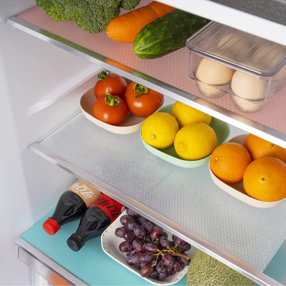 Антибактеріальні килимки для холодильника New fridge mate 6 шт. Мийні килимки для холодильника.