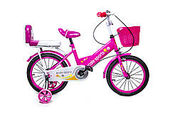 Велосипед дитячий двоколісний 16 Scale Sports T15 рожевий SC, код: 7609454