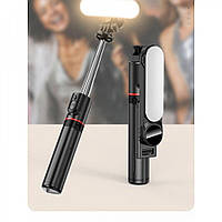 Monopod Tripod L15 | Removable fill light stable selfie stick tripod (1110mm)