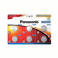 Батарейка Panasonic CR 2032 BL 6шт