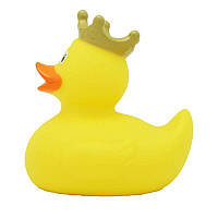 Уточка резиновая LiLaLu FunnyDucks Желтая в короне (Утиный Король) L1925 BX, код: 5551589