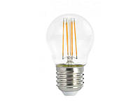 Лампа світлодіодна LUXEL 4w G45 filament E27 4000K (075-N)