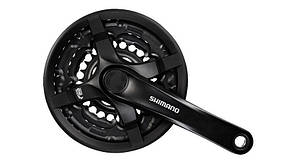 Шатун L175мм 24-34-42Т SHIMANO FC-TY501 під квадрат