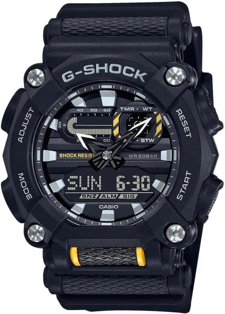 Часы Casio GA-900-1A G-Shock. Чорний