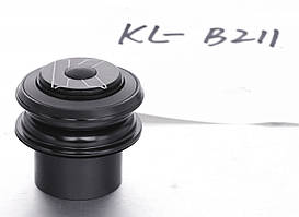 Рульова колонка 1-1/8" п/інтегр. Kenli KL-411 чорний (черный)