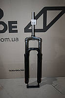 Вилка 27.5" ST 1-1/8" AM disc шток-215мм чорно-червоний (м) (YS 768 matt) LIANJI LJ641 Discovery BASTION 2022