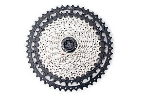 Касета 12-к SkilFul CS-G800 11-50T c ал. павуком , нікельована