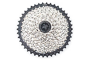 Касета 11-к SkilFul CS-G610 11-42T c ал. павуком, нікельована