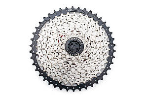 Касета 10-к SkilFul CS-G550 11-42T c ал. павуком, нікельована