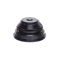 Рульова колонка б/різьб. напівінтегр. 1-1/8”-1.5” KENLI KL-B332 на пром. підшипн. чорний (матовий) з