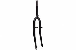 Вилка 26" Жорстка Сталь 1-1/8 rod-190 різьб. v-br чорний