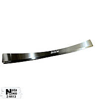 Накладка на бампер з загином Mitsubishi ASX з 2016 р. (Nataniko)