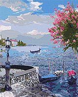 Картина по номерам BrushMe Старинный сад у моря 2 40х50см BS53748 ST, код: 8265409