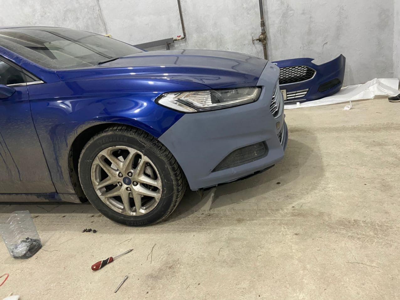 купить передний бампер на форд фьюжн 2014