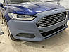 Бампер на Ford Fusion 2013-2016 / Mondeo MK5 2014-2017 передній без отворів під парктроніки DS7Z17D957AAPTM, фото 10