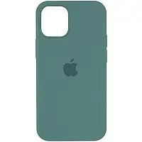 Чехол силиконовый для Айфон 13 Pro / Silicone Full Case для iPhone 13 Pro (Зеленый /Pine green)